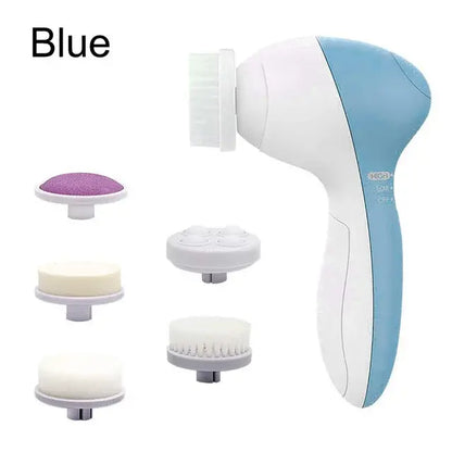 Electric Facial Cleansing Brush and Massager