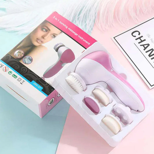 Electric Facial Cleansing Brush and Massager