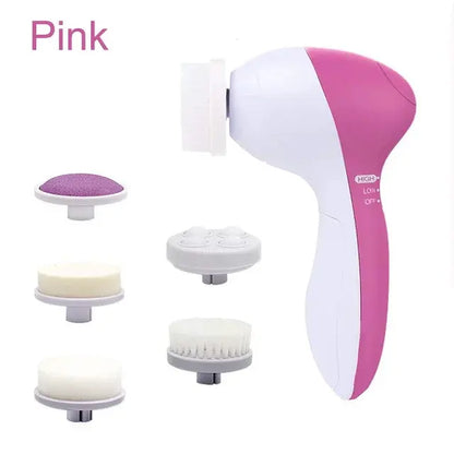 Electric Facial Cleansing Brush and Massager