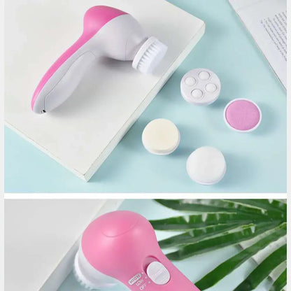 Electric Facial Cleansing Brush and Massager